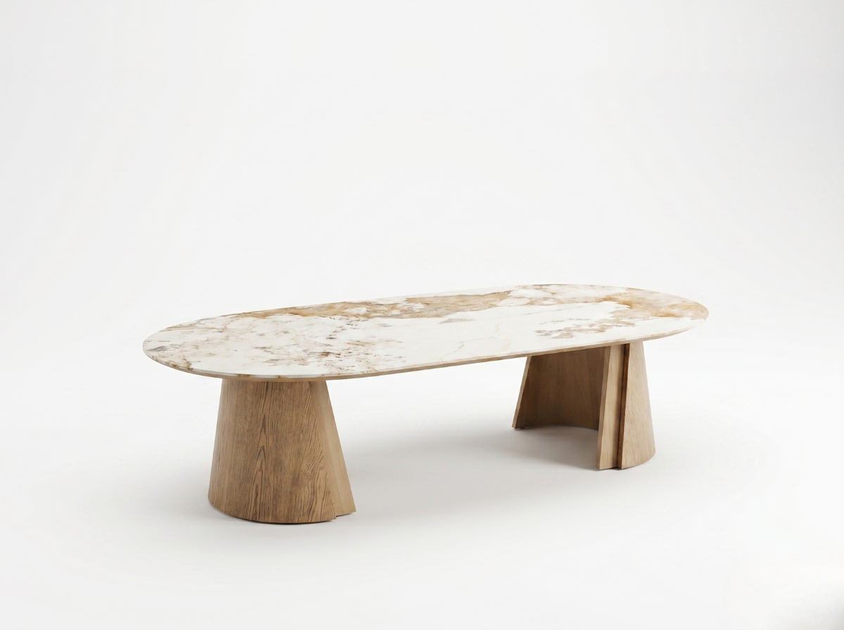 Ankara Pando Keramik Couchtisch
