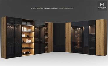 Wittori Puzzle Kleiderschrank
