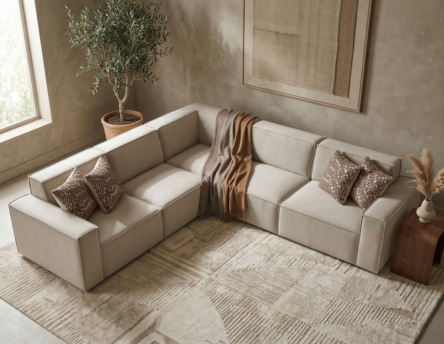 Molly Luxe Ecksofa (LG)