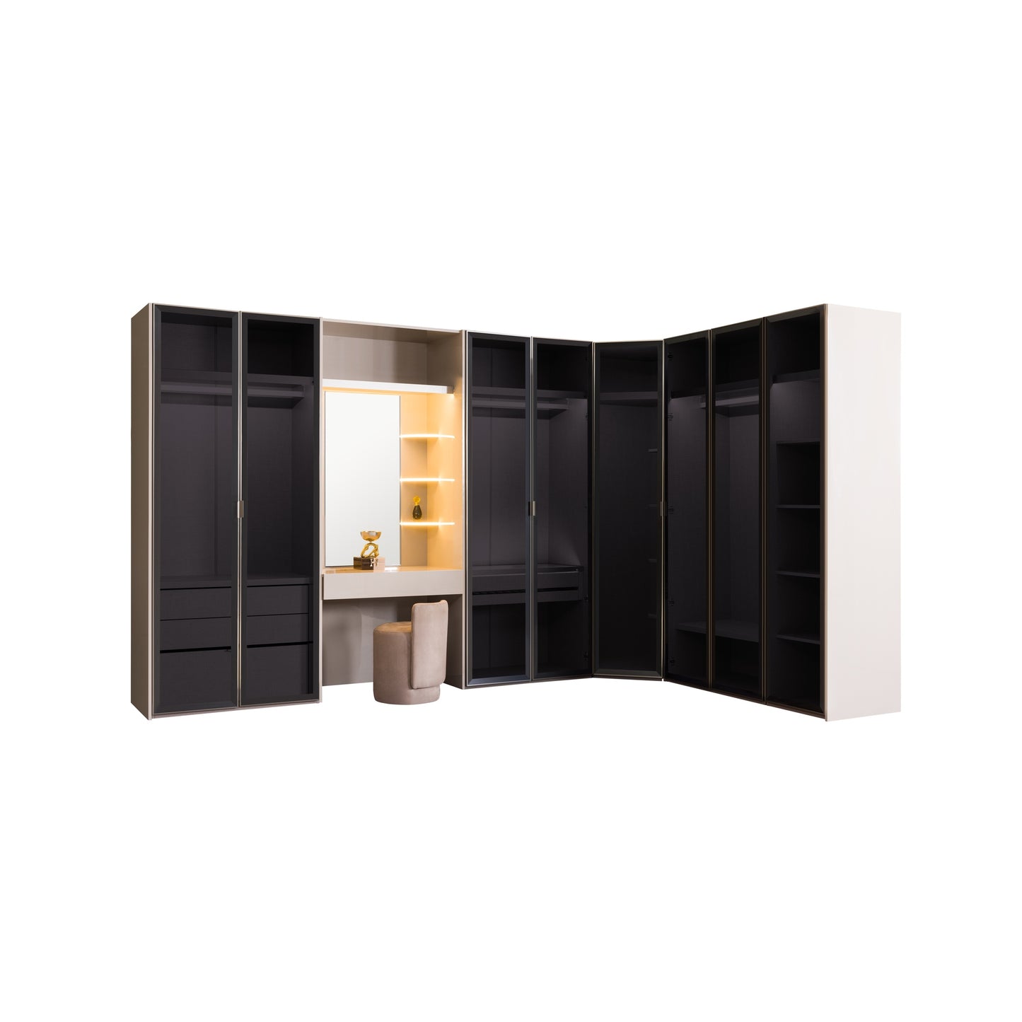 Wittori Puzzle Kleiderschrank