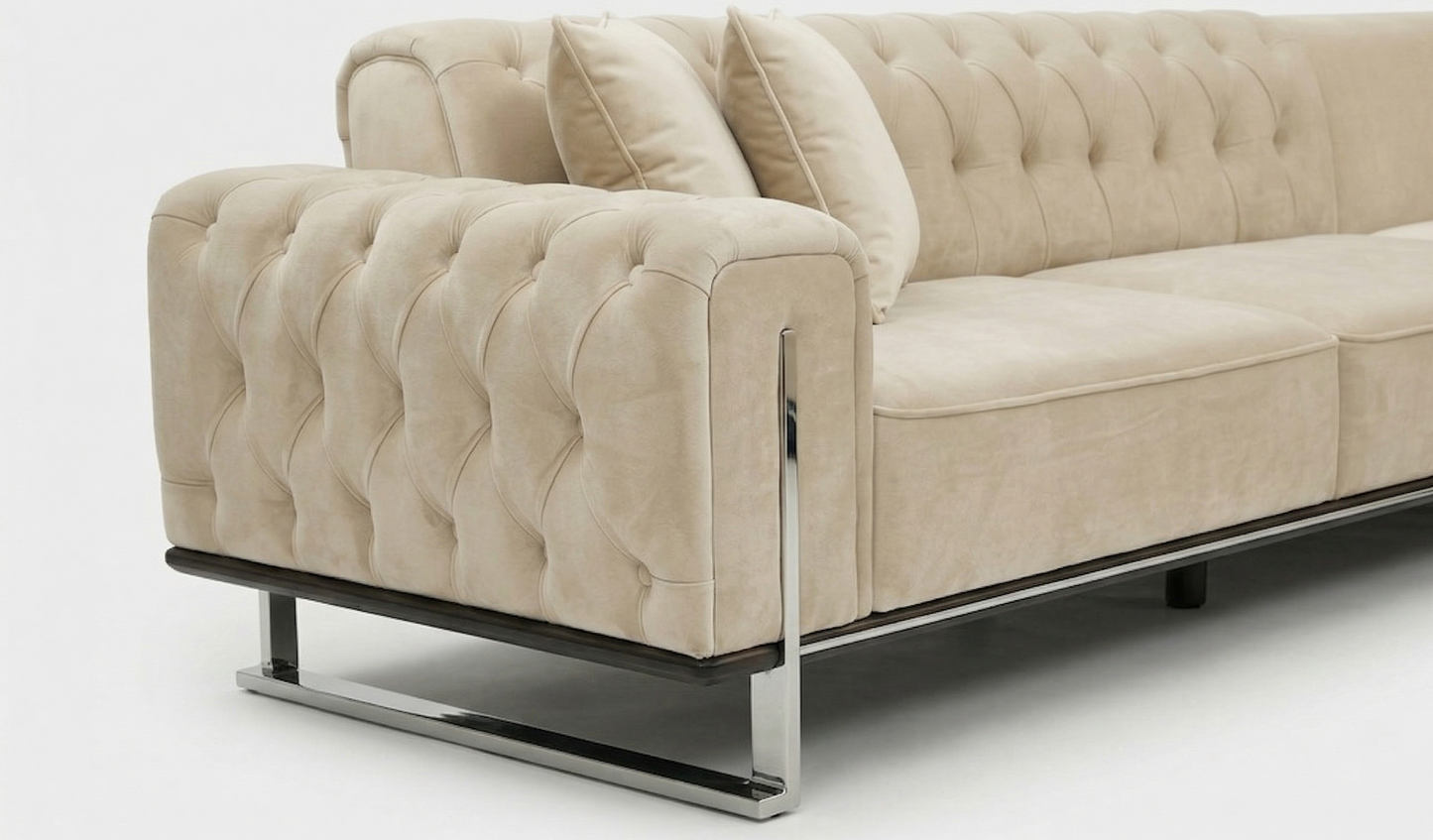 Lucas Grid Ecksofa Set (LG)