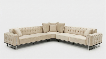Lucas Grid Ecksofa Set (LG)