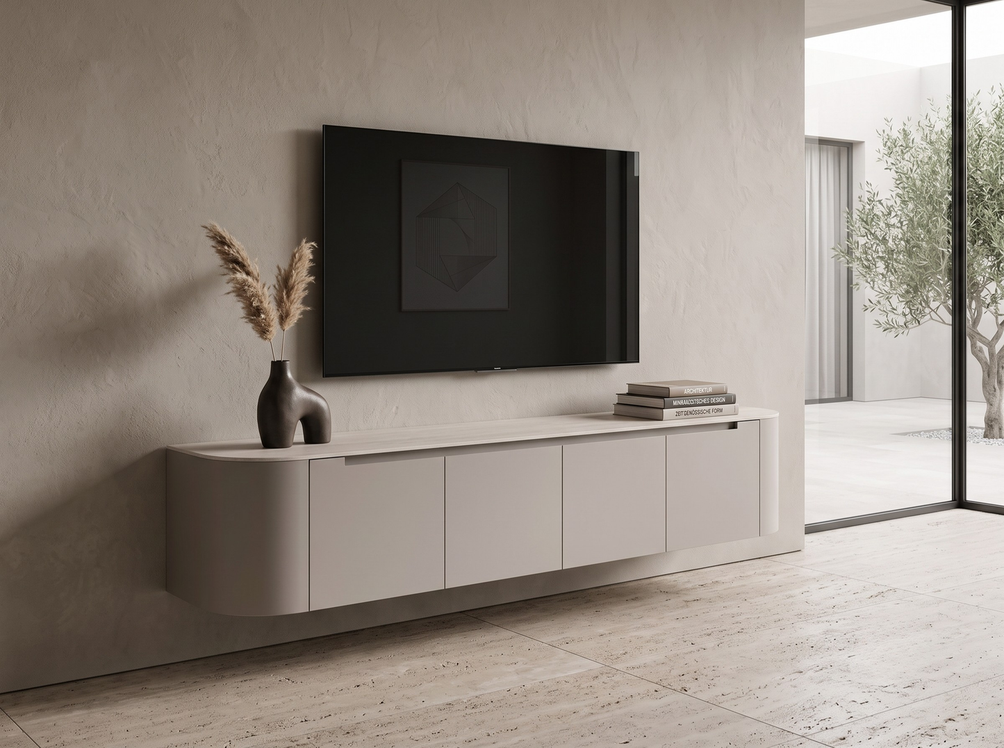Isabella TV-Board Beige