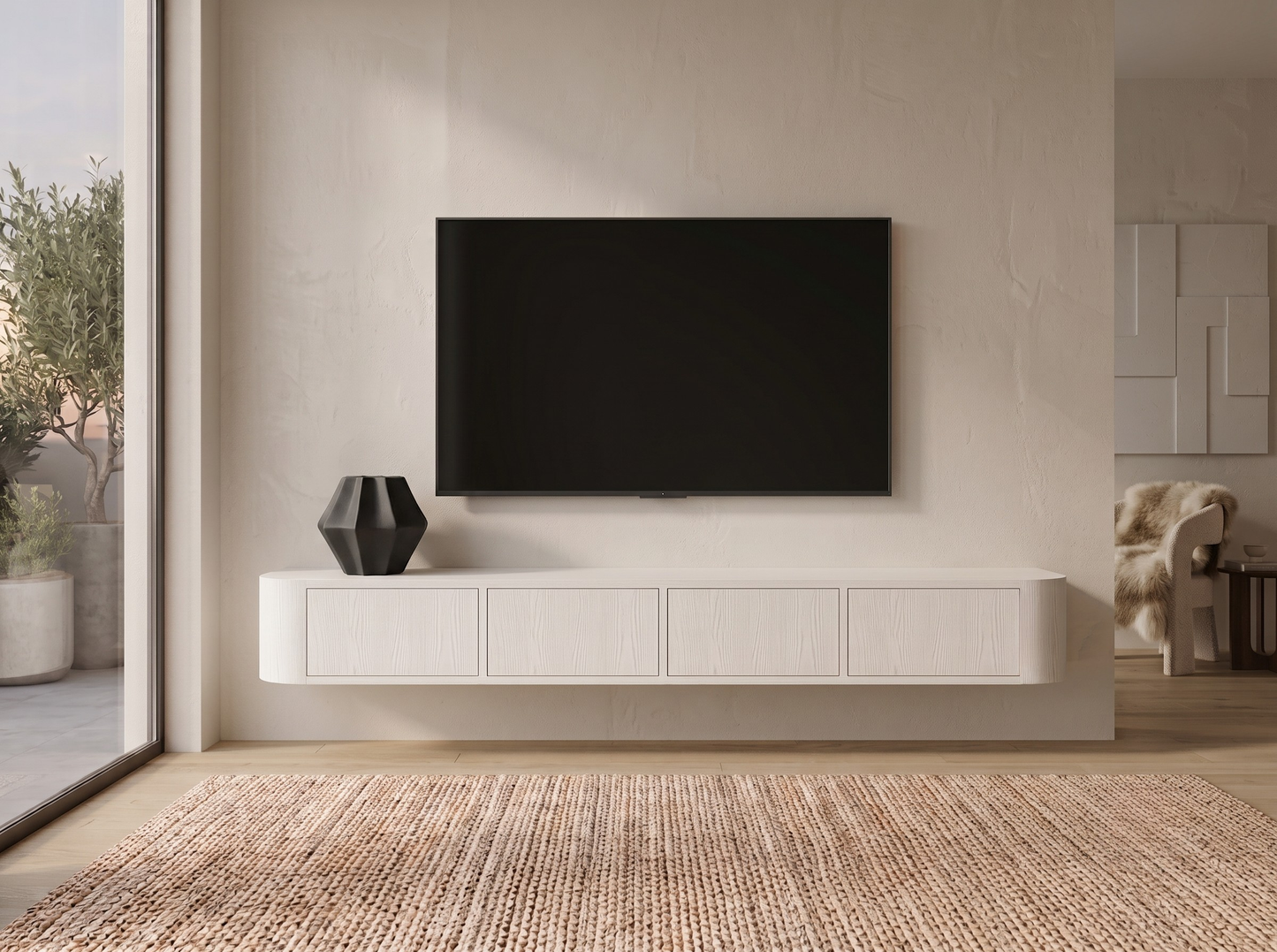Lotus TV-Board Creme