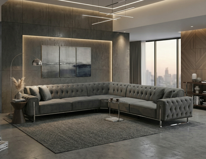 Lucas Grid Ecksofa