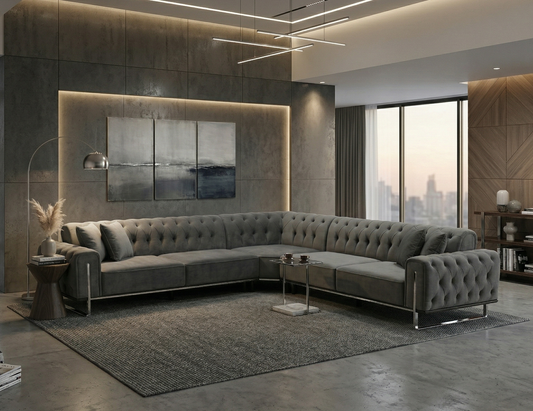 Lucas Grid Ecksofa
