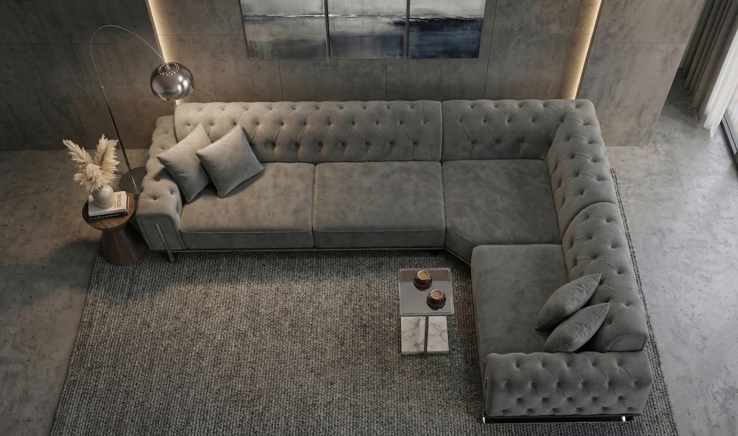 Lucas Grid Ecksofa
