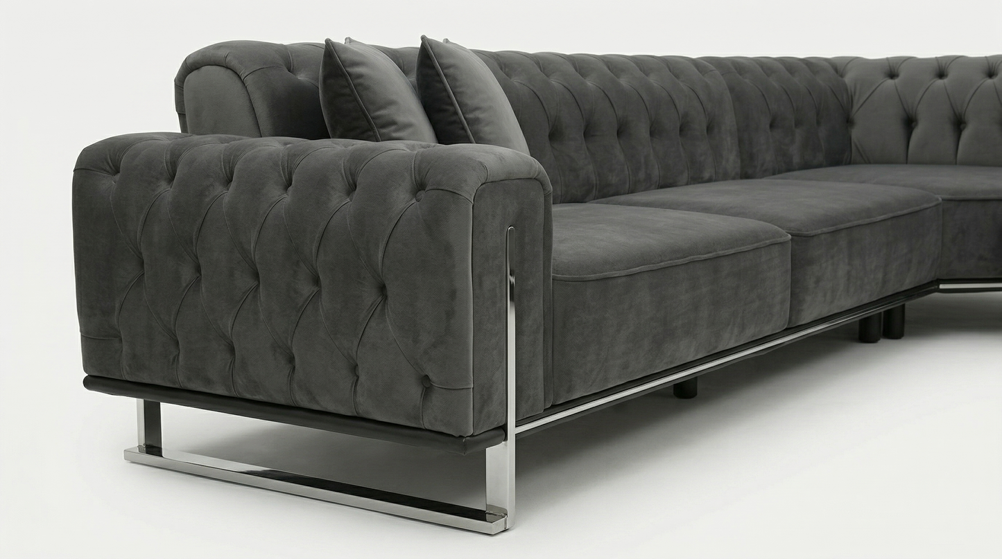 Lucas Grid Ecksofa