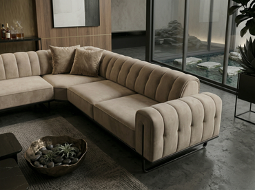 Lucas Line Ecksofa Set (LG)