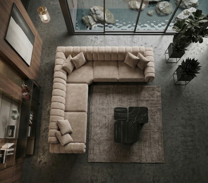 Lucas Line Ecksofa Set (LG)