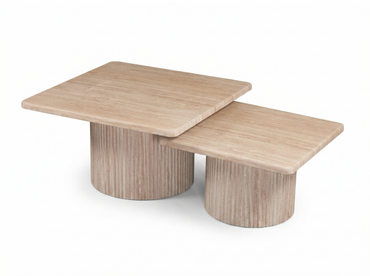 Sasy Flinstone Marble Couchtisch