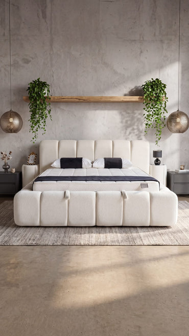 Träumst du noch oder schläfst du schon? 😍 Dieses Design vereint Komfort, Eleganz und moderne Ästhetik.

Cloud Bett ☁️...