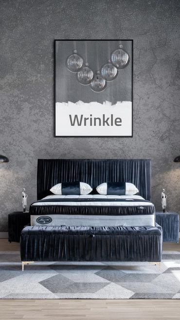 ✨ Erlebe Luxus & Komfort mit dem Wrinkle Bett-Set! ✨
Mach dein Schlafzimmer zur Wohlfühloase mit maximalem Stauraum u...