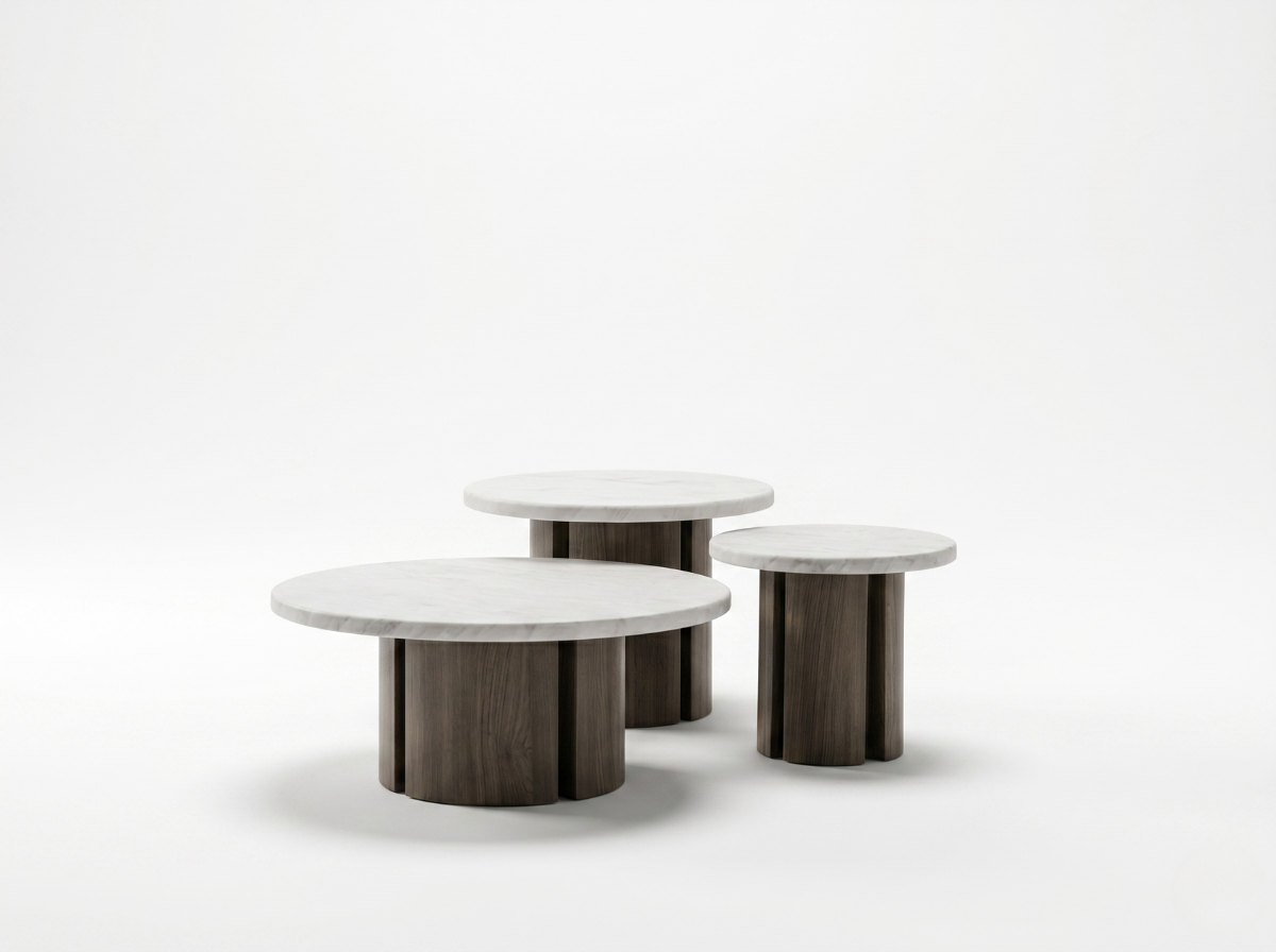 Olivia Marmor Couchtisch