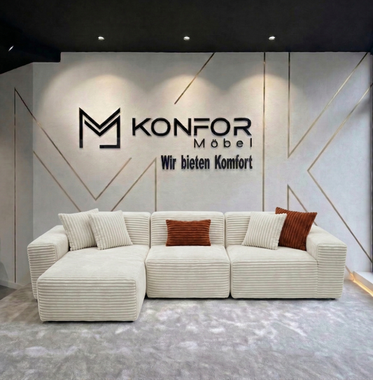 Mama Roll Ecksofa Set (LG)