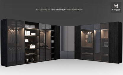 Wittori Puzzle Kleiderschrank